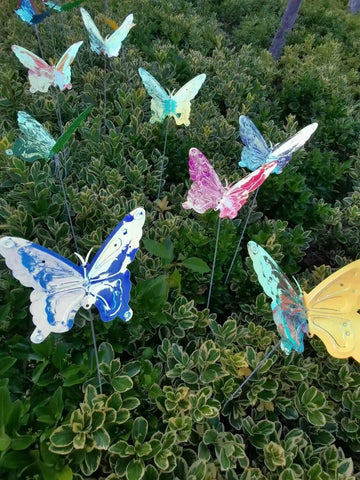 Butterfly Ornaments Festival Party Lighting Decorations Garden Decorations